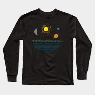 Magic In The Night Sky Long Sleeve T-Shirt